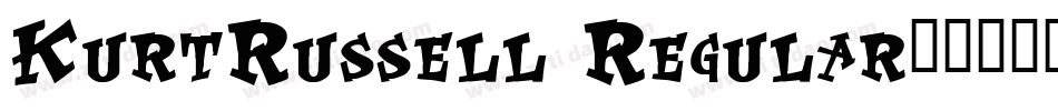 KurtRussell Regular字体转换
